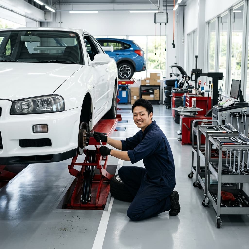 自動車整備・中古車の導入実績